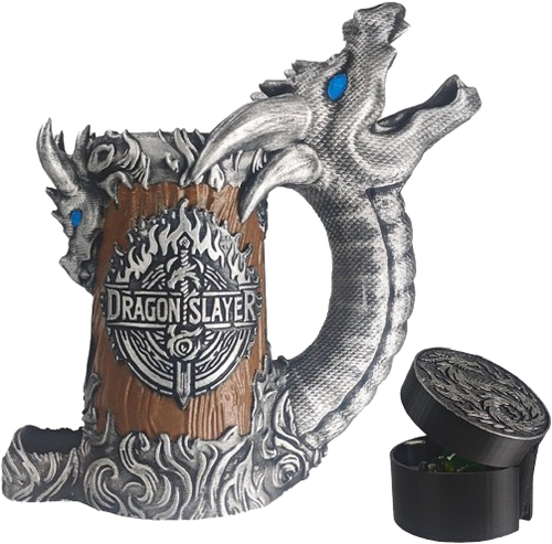 Dragon Slayer Dice Roller Mug
